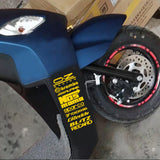 Reflective Car Sticker Side Door Body 10-piece Combination