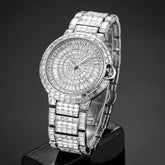 Fashion Full Square Diamond Hip Hop Full Diamond Men's Watch