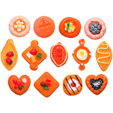 Simulation Of Food And Games Miniature Bread Cookie Lucky Bag Resin Accessories