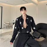 Модный индивидуальный дизайн со звездным принтом для мужчин