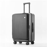 Front Open Luggage 20-inch Boarding Drop-resistant Trolley Case Extended Luggage Case