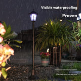 Solar Garden Lamp Lighting Ornamental Floor Outlet Hexagonal Lamp Outdoor Lawn Lamp Garden Landscape