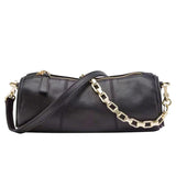Chain Bag Cylinder Bag Shoulder Diagonal Pillow Bag