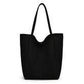 Retro Large Capacity All-match Shoulder Underarm Bag Matte Leather Tote Bag