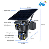 US Solar Camera Low Power Monitor Dual Lens Monitor