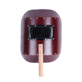 Маска кафшери кафшери дастӣ Сарпӯши кафшери картон айнак Линза Hat Lightweight ArgonWelding