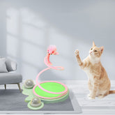 Cat Toy Coil баҳорӣ барои рафъи дилгирӣ аз ҷониби худ