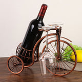 European Retro Tricycle Wine Rack Ornaments