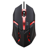 Wired Mouse Computer E-sports Colorful Breathing Light Luminous USB Office Gaming