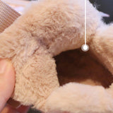 Fashionable And Simple Children's Fur One Thickened Snow Boots