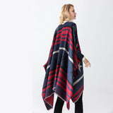 Cashmere Shawl Wrap with Divider, Air Conditioner, Blanket