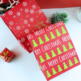 Flat Gift Wrapping DIY Baked Snack Food Packaging Paper Bag