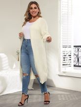 Women's Coat Simple Fashion European And American Style Plus Size Women's Sweater Cardigan
