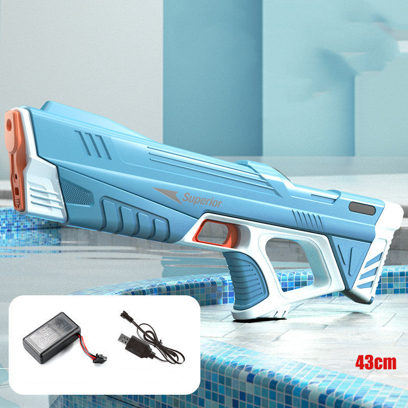 Summer Full Automatic Electric Water Gun Toy Induction Water Absorbing High-Tech Burst Water Gun Beach Outdoor Water Fight Toys Summer Full Automatic Electric Water Gun Toy Induction Water Absorbing High-Tech Burst Water Gun Beach Outdoor Water Fight Toys
