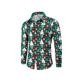 Mens Casual 3D Print Christmas Shirt