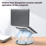 Aluminum Alloy Rotatable Laptop Stand Desktop Height Increased By Lifting And Foldable
