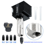 3D Printer Accessories A1A1 Mini Model Nozzle Assembly Hardened Steel Hot End