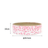 Round corrugated cat scratcher