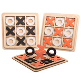 Tictactoe Board Game For Children Wooden Educational Toys