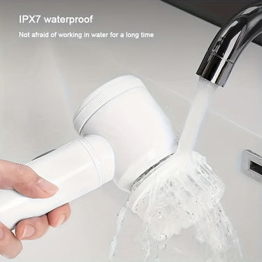 1pc Electric Spin Cleaning Brush,USB Rechargeable Handheld Kitch Cleaner Coldless Rotary Brush, Power Brush Bathroom Rechargeable Brush, Automatic Rotary Power Cleaning Brush For Cleaning 1pc Electric Spin Cleaning Brush,USB Rechargeable Handheld Kitch Cleaner Coldless Rotary Brush, Power Brush Bathroom Rechargeable Brush, Automatic Rotary Power Cleaning Brush For Cleaning