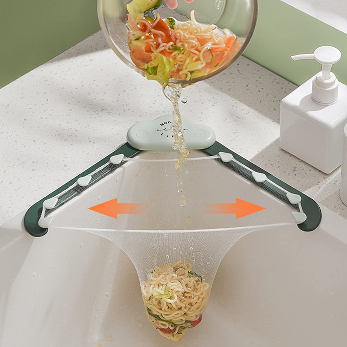 Triangular Cloud Sink Drain Rack Kitchen Garbage Filter Screen Dish Washing Sink Leftovers Rice Anti-blocking Kitchen Gadgets Triangular Cloud Sink Drain Rack Kitchen Garbage Filter Screen Dish Washing Sink Leftovers Rice Anti-blocking Kitchen Gadgets