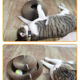 Corrugated And Foldable Cat Paper Nest