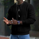 Men's New Youth Crew Neck Long Sleeve Sweater