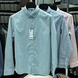 Осенние повседневные рубашки с длинным рукавом для мужчин