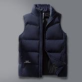 Warm vest men's vest plus size
