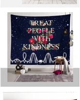 American Pastoral Tapestry Background Fabric Living Room Sofa Decoration Tapestry