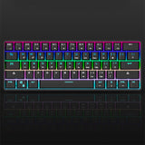 Wireless Bluetooth Keyboard with PBT Color Keycaps Mechanical Keyboard