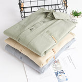 Simple Versatile Men's Long Sleeve Shirt Casual Loose