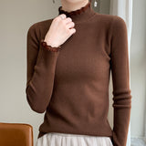 Women's Half Turtleneck Sweater Inner Wear Sweater
