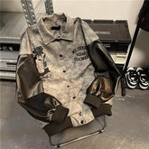 Парный кардиган с отворотом, универсальная куртка