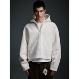 Двухстороннее пальто из овечьей шерсти в стиле ретро, сохраняющее тепло хлопковая одежда