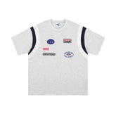 Men's Summer Loose Top in Tonal Color