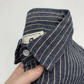 Simple European Retro Plus Size Linen Coat