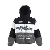 Men's Personality Winter Retro Fried Street Cotton Hooded Coat Jacket