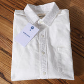 Модные мужские рубашки из чистого хлопка Oxford Woven