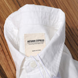 Модные мужские рубашки из чистого хлопка Oxford Woven