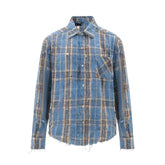 Fashionable Custom Vintage Shirt With Holes