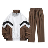 Suit Boys Sports Stand Collar Stitching Teenagers