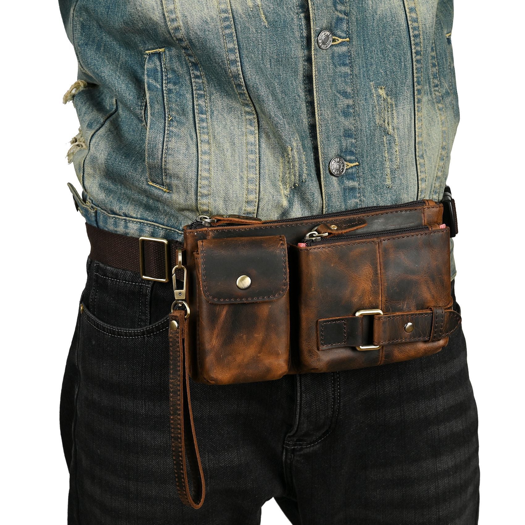 Сабзавот даббоб чарм гов пӯсти мардона Trendy сард Travel сандуқе халтаи камар Сабзавот даббоб чарм гов пӯсти мардона Trendy сард Travel сандуқе халтаи камар