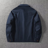 Деловой повседневный пиджак с лацканами, мужской ветрозащитный комбинезон