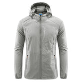 Summer Outdoor Sun Protection Hooded Top For Men