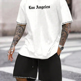 Sports Style Short-sleeved Shorts Thin Quick-drying Versatile Breathable Suit