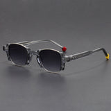 European And American Retro Pin Sun Glasses Korean Hong Kong Style Square Frame Sunglasses