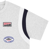 Мужской летний свободный топ в тон цвета