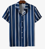 Новая мужская рубашка с коротким рукавом, напечатанная на 3D-принтере