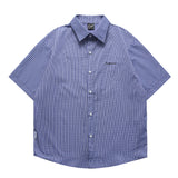 Loose Half Sleeve Work Clothes Shirt